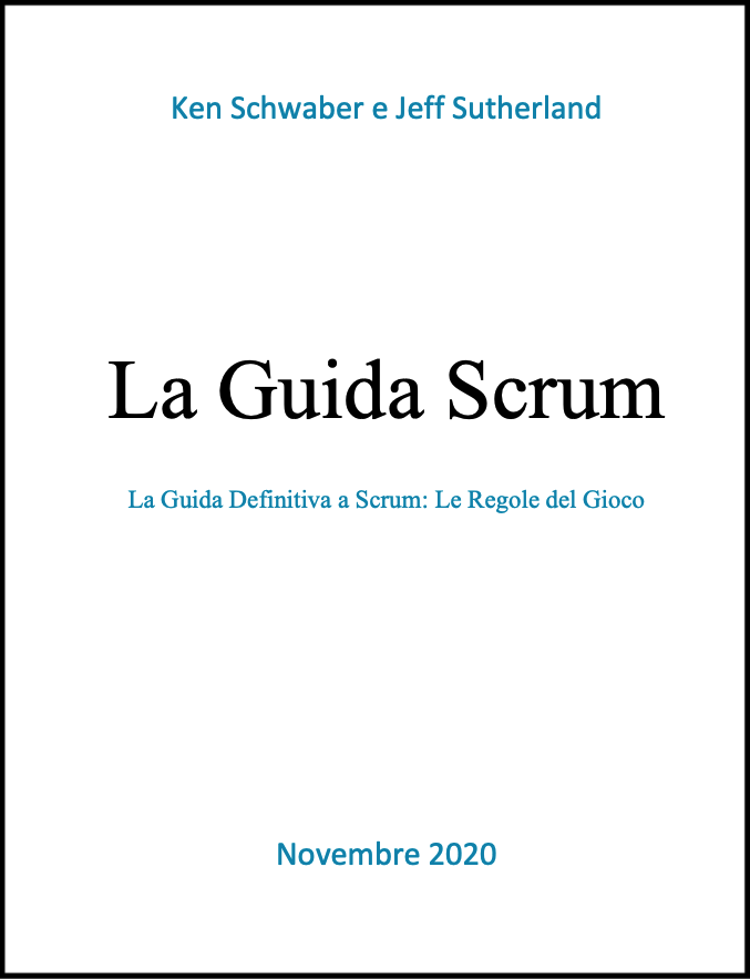 Leggi la Guida Scrum
